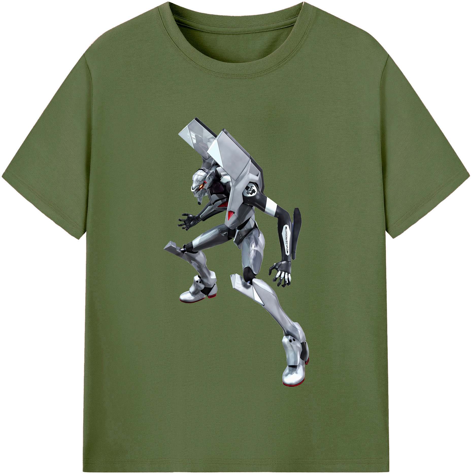 （画像用） EVA 新世紀エヴァンゲリオン 綿100％半袖Tシャツ（フロントプリント）